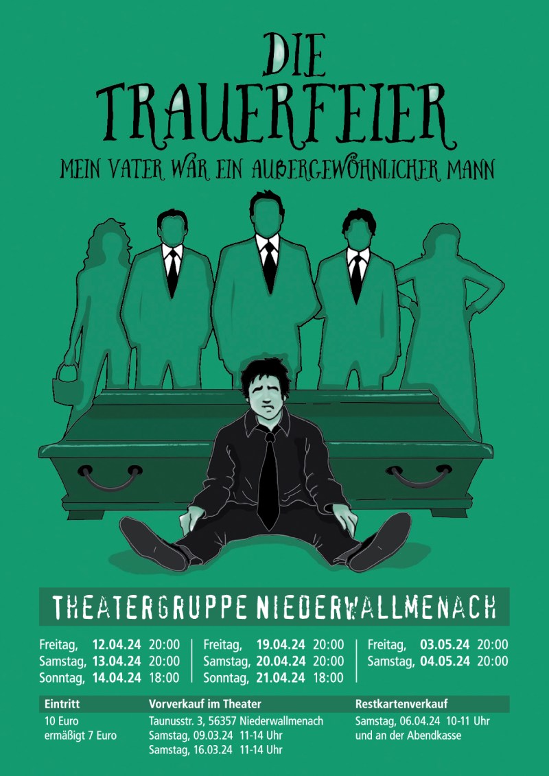 Die Trauerfeier
